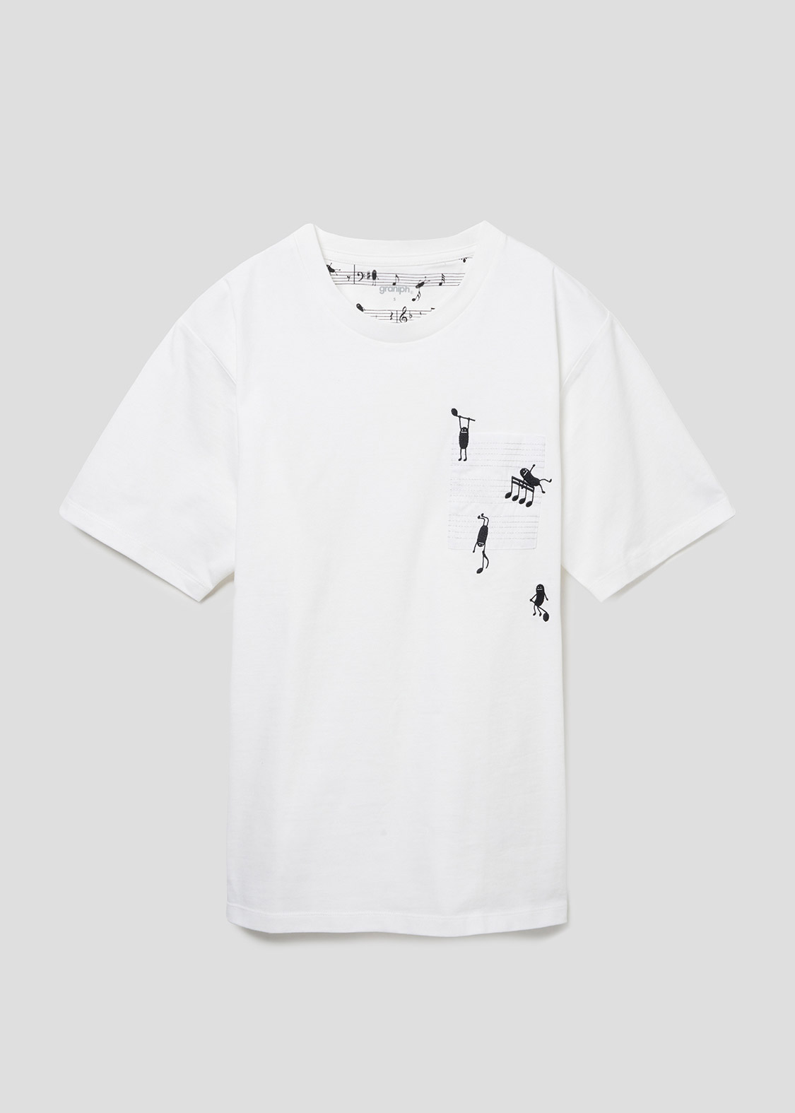 ビューティフルシャドープレイングミュージックスコア｜Tシャツ