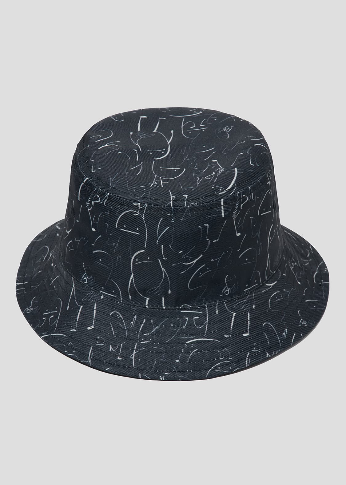 クロッキービューティフルシャドー｜リバーシブルバケットハット